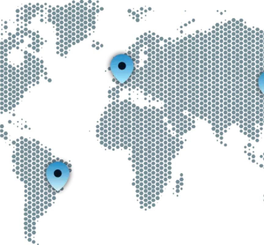 Carte des campus dans le monde