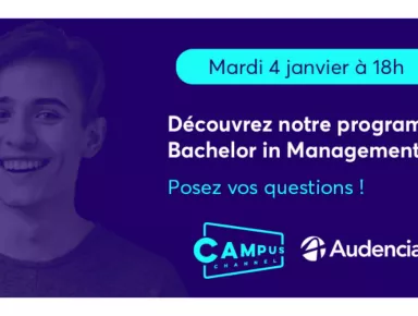 Live Campus Channel : Audencia Bachelor In Management !
