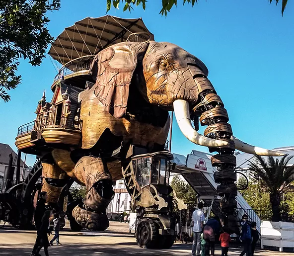Le Grand Éléphant de Nantes - Machines de l'île