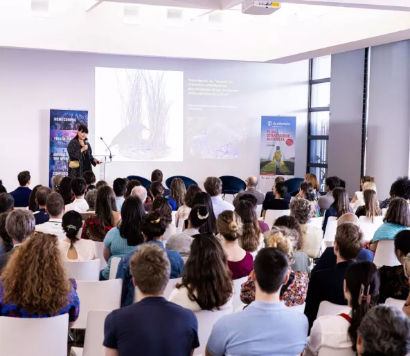 A conference at Audencia