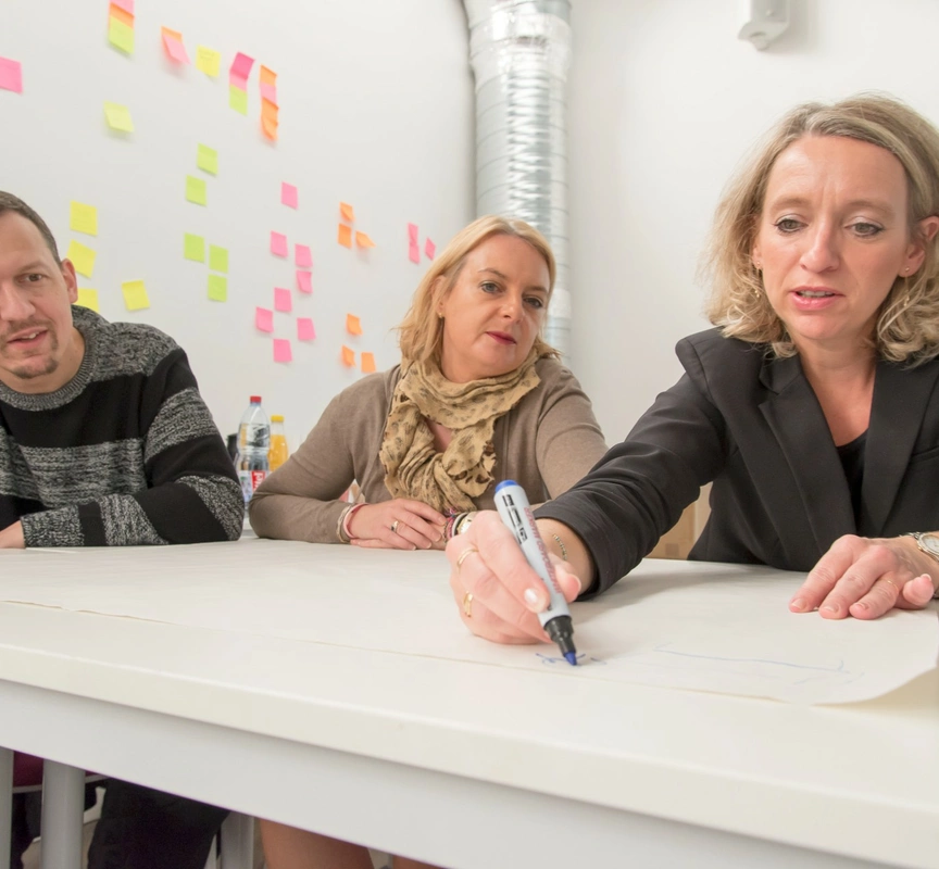 Participants en formation continue à Audencia