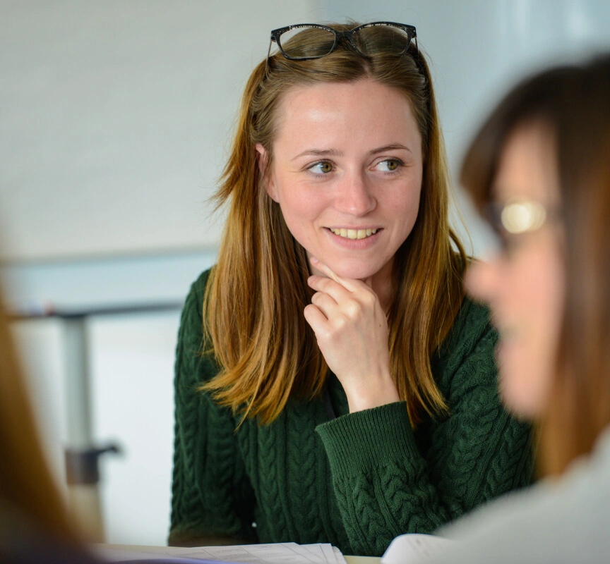 Une participante Executive Education Responsable communication