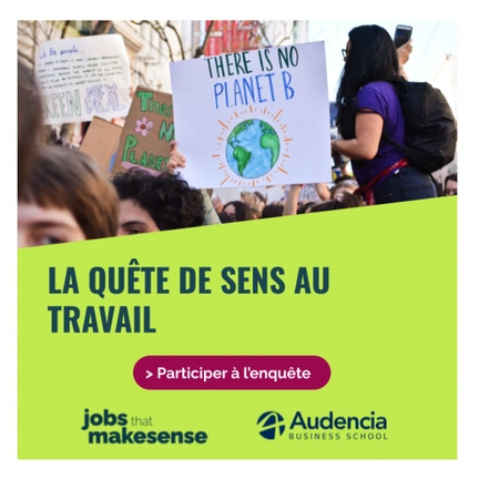 Etude sur la quête de sens au travail