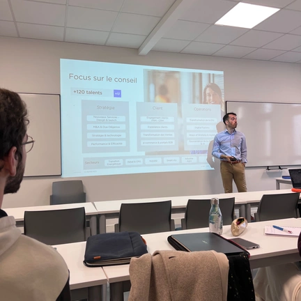 Echanges autour du métier de consultant pour le MS® MCI