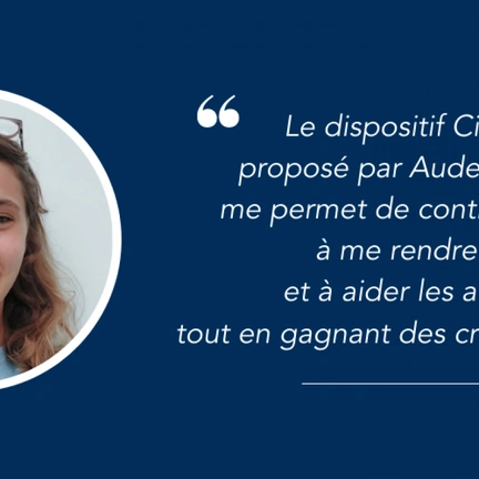 Juliette, étudiante engagée au sein du Club Rotaract