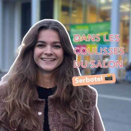 Au coeur du salon Serbotel avec les étudiants d'Audencia SciencesCom