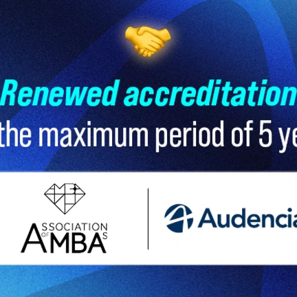 visuel renouvellement accréditation amba pour 5 ans