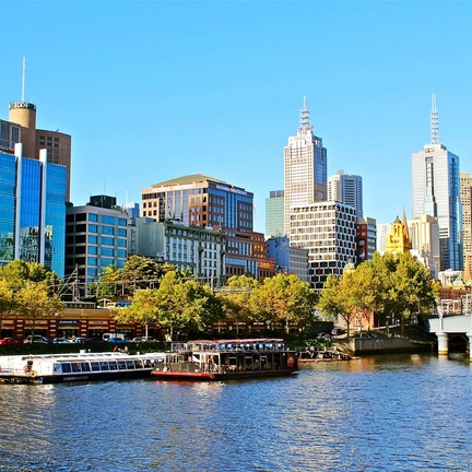 Paysage urbain d'Australie