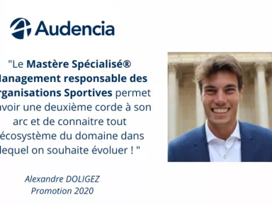 Rencontre avec Alexandre, étudiant dans le programme MS® MOS