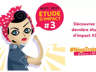 #NégoTraining : l’étude d’impact #3 est sortie !