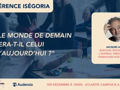 Isegoria :  Conférence/Débat Jacques Attali