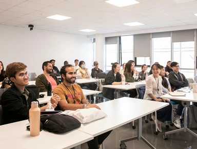 Students in class