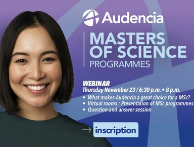 Webinar - Master of Science programs !