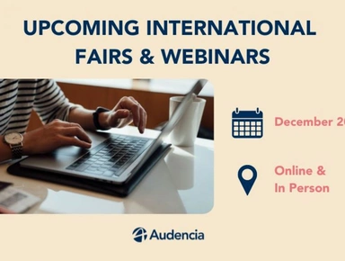 DECEMBER INTERNATIONAL FAIRS & WEBINARS