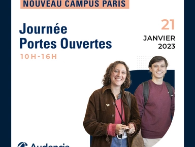 JOURNÉE PORTES OUVERTES AUDENCIA À PARIS