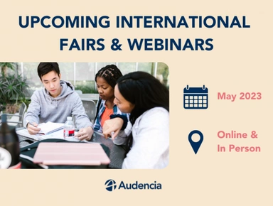 MAY 2023 INTERNATIONAL FAIRS & WEBINARS