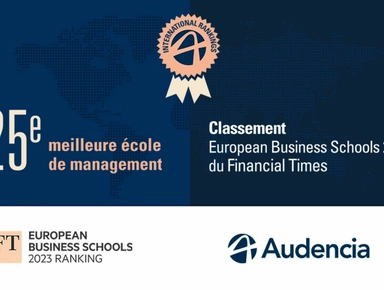 Classement European Business Schools du Financial Times :  Audencia gagne 13 places et se hisse en 25e position