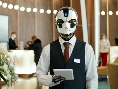 Joie, amour, surprise, intérêt et excitation : une étude révèle les émotions positives suscitées par les robots de service chez les clients des hôtels