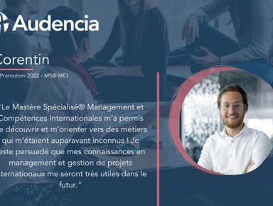 Rencontre avec Corentin, étudiant du MS MCI
