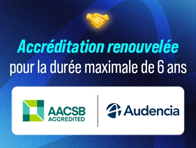 renouvellement accréditation AACSB pour Audencia pour une durée de 6 ans