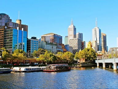 Paysage urbain d'Australie