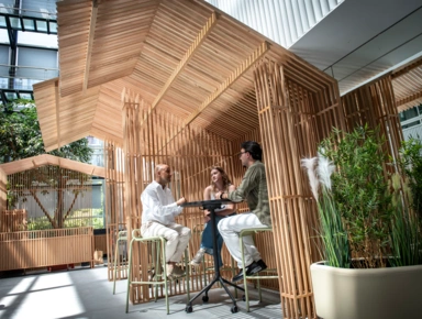 Atrium campus Audencia Paris 