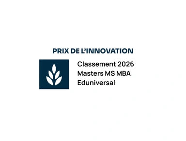 Eduniversal 2026 Prix de l'innovation classement Masters MS MBA