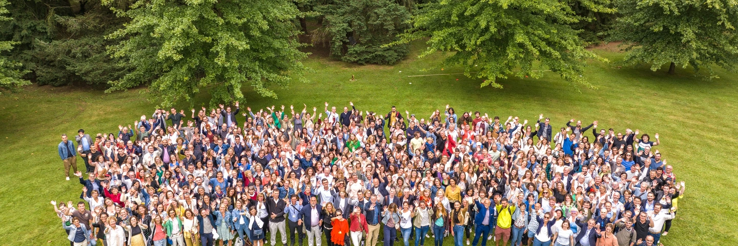 Photo de groupe des collaborateurs