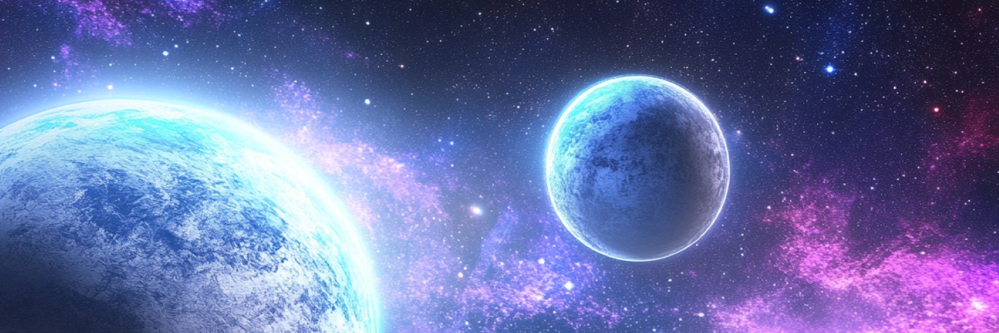 Ciel étoilé dans l'espace