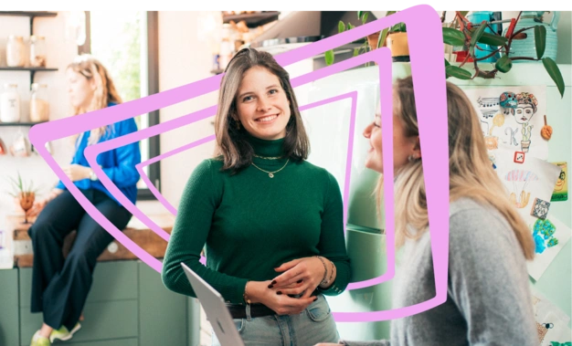 Une étudiante du bachelor