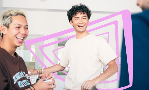 Deux étudiants Audencia