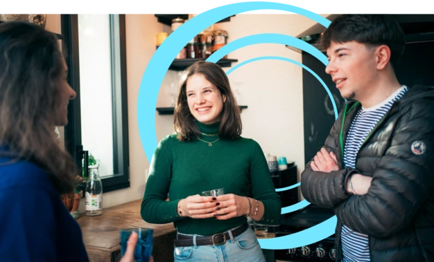 Trois étudiants bachelor