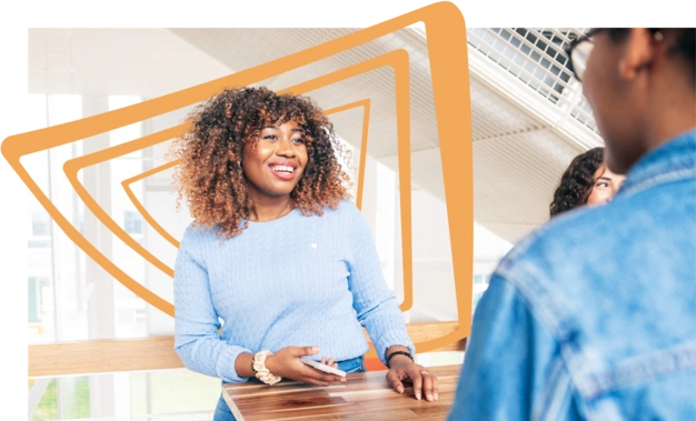 Une étudiante Audencia SciencesCom