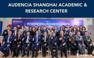 Audencia lance l'Audencia Shanghai Academic & Research Center et le 1er DBA à Shanghai