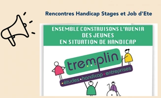 9e RENCONTRES Handicap STAGES & JOB D'ETE