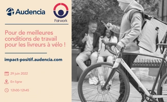 Pour de meilleures conditions de travail des livreurs à vélo