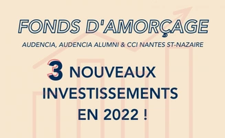 Nouveaux investissements du Fonds d’Amorçage