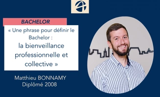 PORTRAIT DE DIPLÔMÉ : MATTHIEU BONNAMY