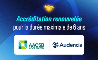 renouvellement accréditation AACSB pour Audencia pour une durée de 6 ans