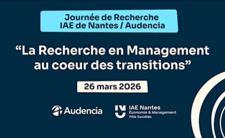 Journée de Recherche IAE de Nantes/Audencia
