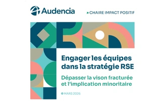 couverture étude chaire Impact positif : Engager les équipes dans la stratégie RSE