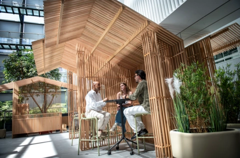 Atrium campus Audencia Paris 