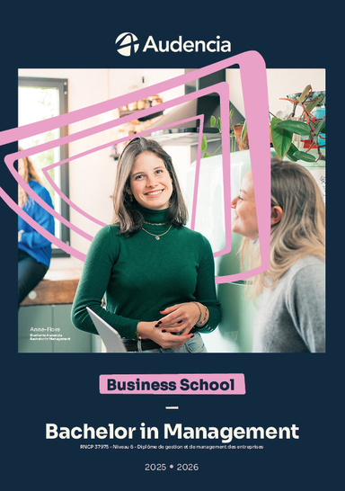 Couverture brochure Bachelor in Management