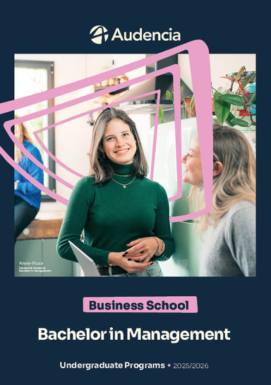 Cover brochure Bachelor in Management