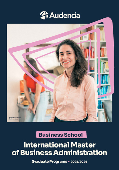 Couverture brochure International MBA