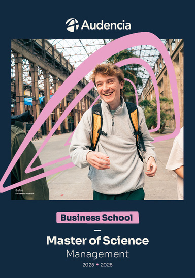 Couverture brochure Msc Management