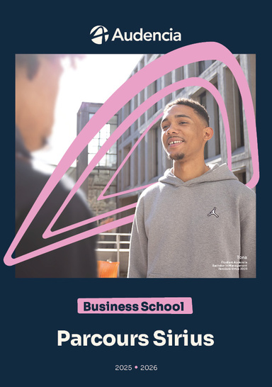 Couverture brochure Parcours Sirius