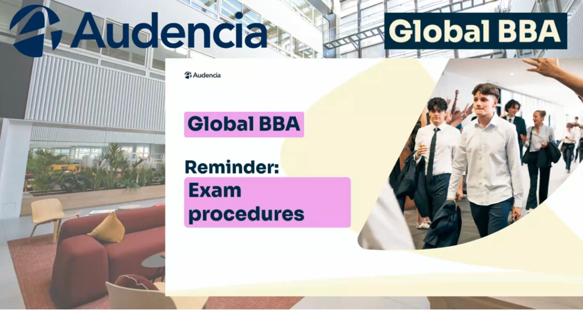 Oral anglais - Global BBA