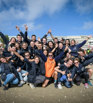 Le Triathlon Audencia – La Baule a la main verte