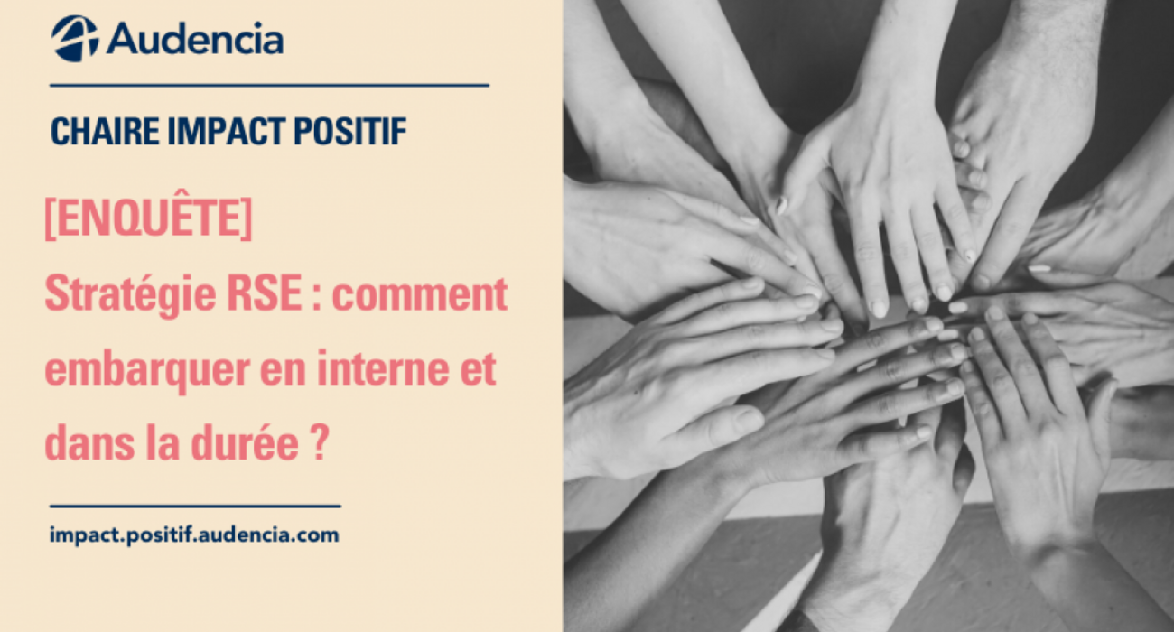 Stratégie RSE : comment embarquer ? | Audencia